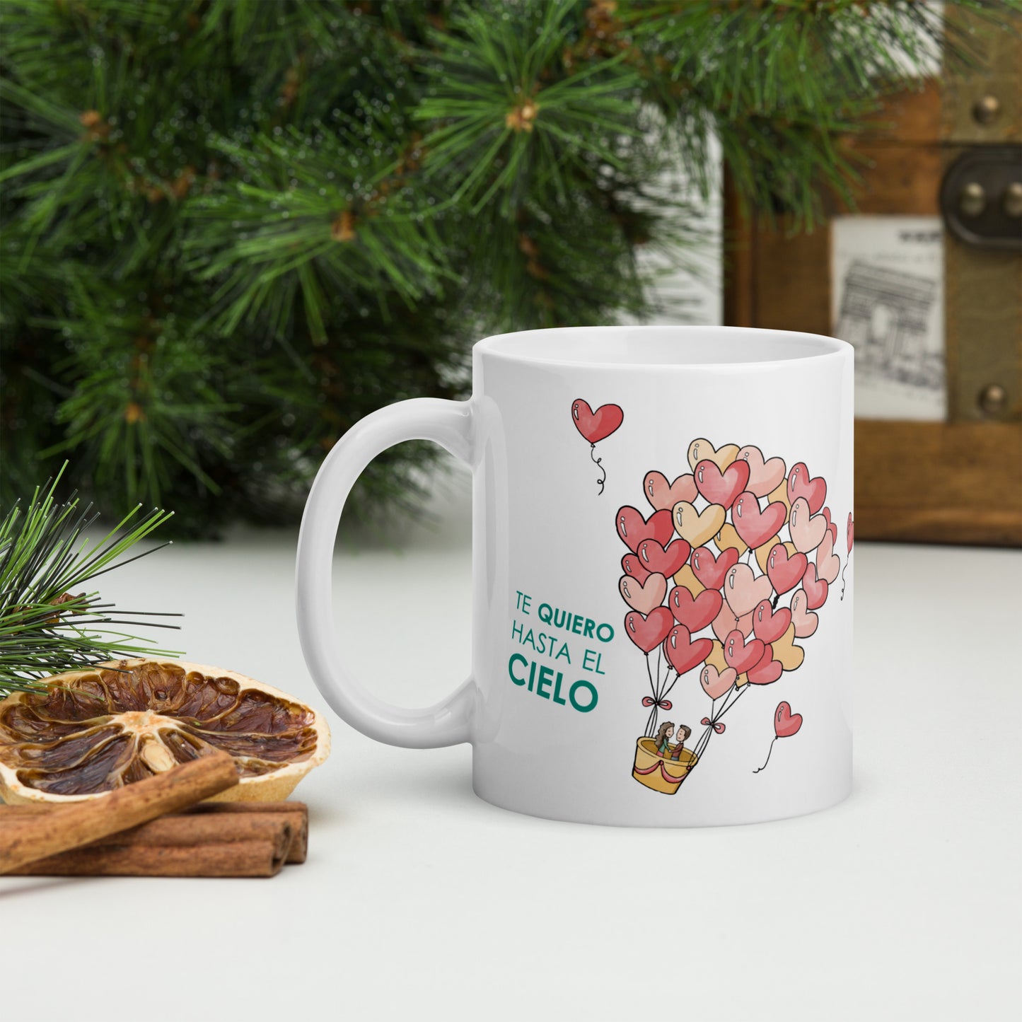 Te Quiero Hasta El Cielo Taza