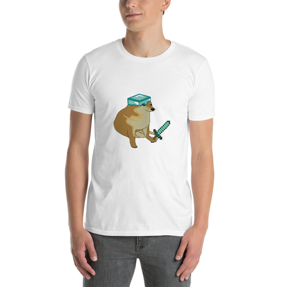 Cheems Minecraft T-Shirt Meme