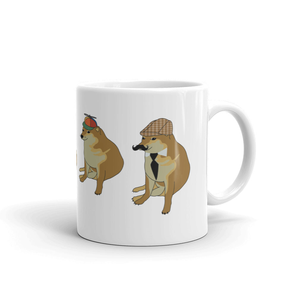 Cheems in Disguise Mug