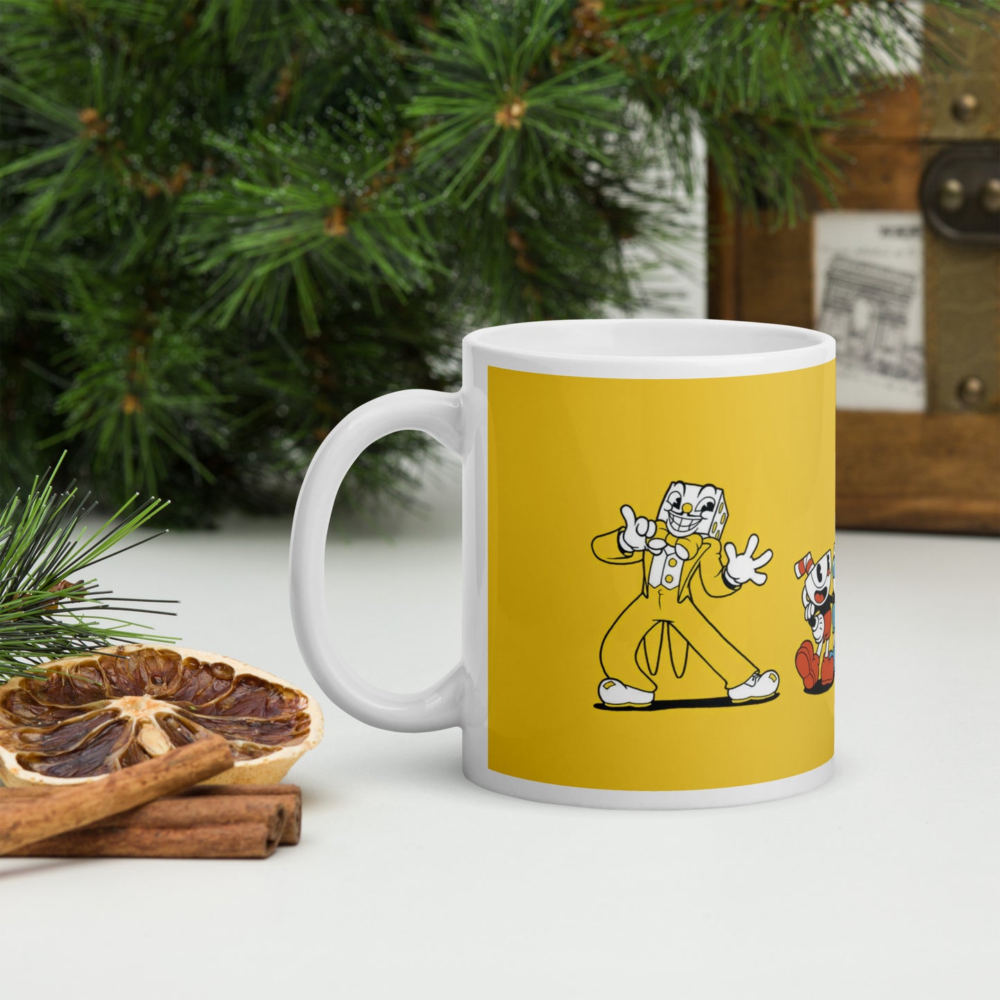 Cuphead Characters Video Game Mug 