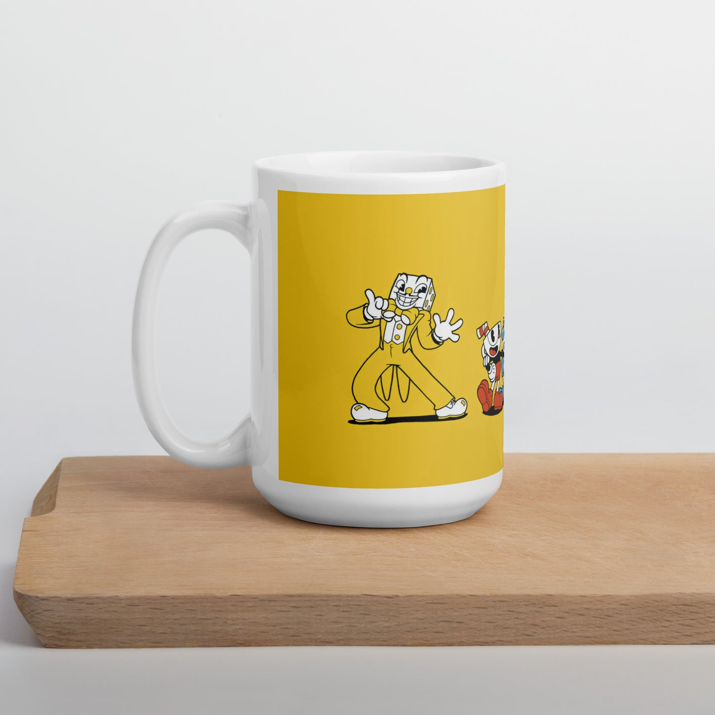 Cuphead Characters Video Game Mug 