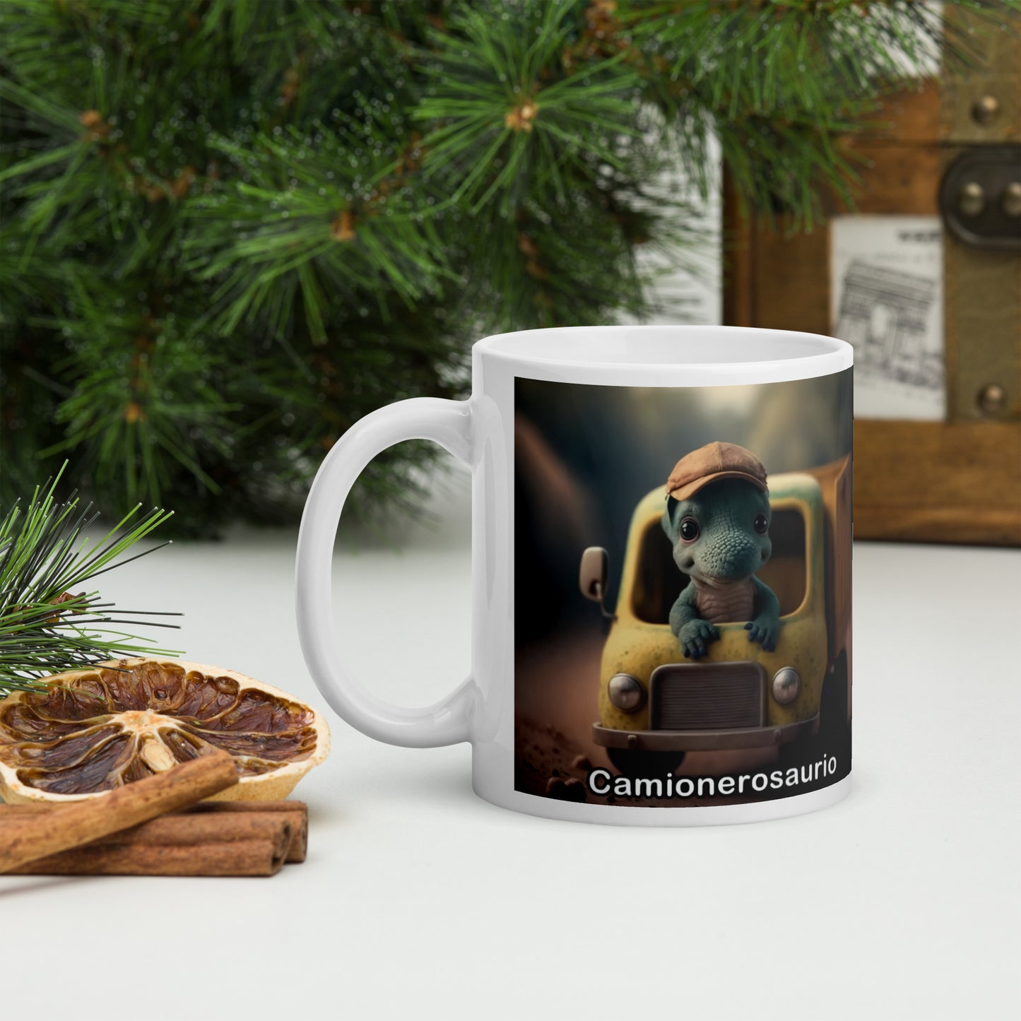 Dino Professions Truckersaurus Mug