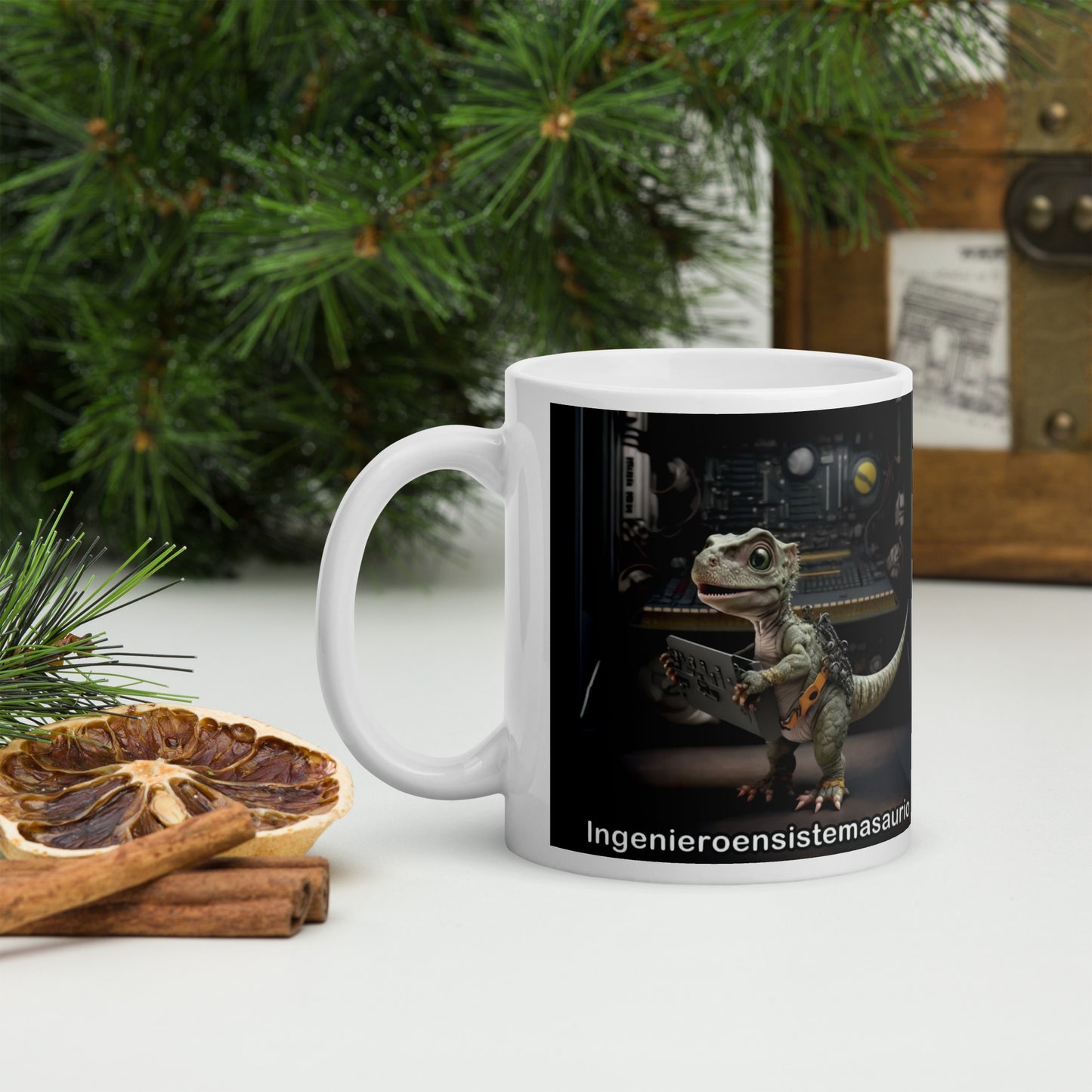 Dino Professions Systems Engineersaurus Mug