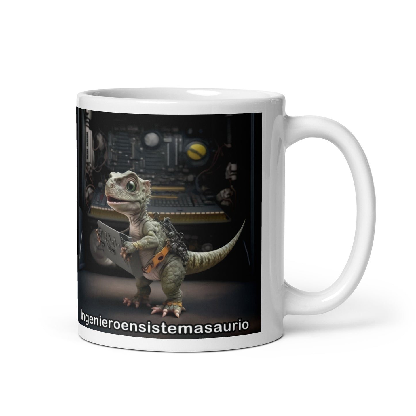 Dino Professions Systems Engineersaurus Mug