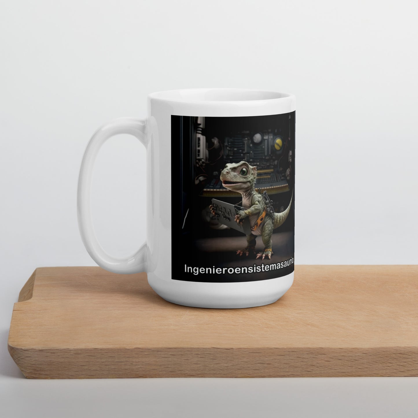 Dino Professions Systems Engineersaurus Mug