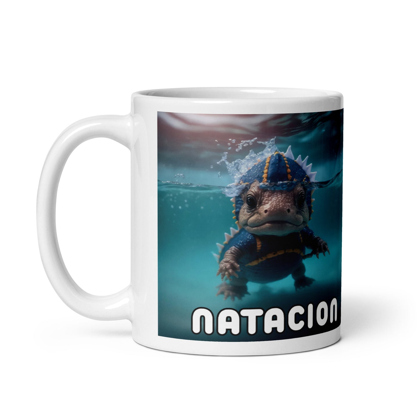 Dino Professions Swimming Mug