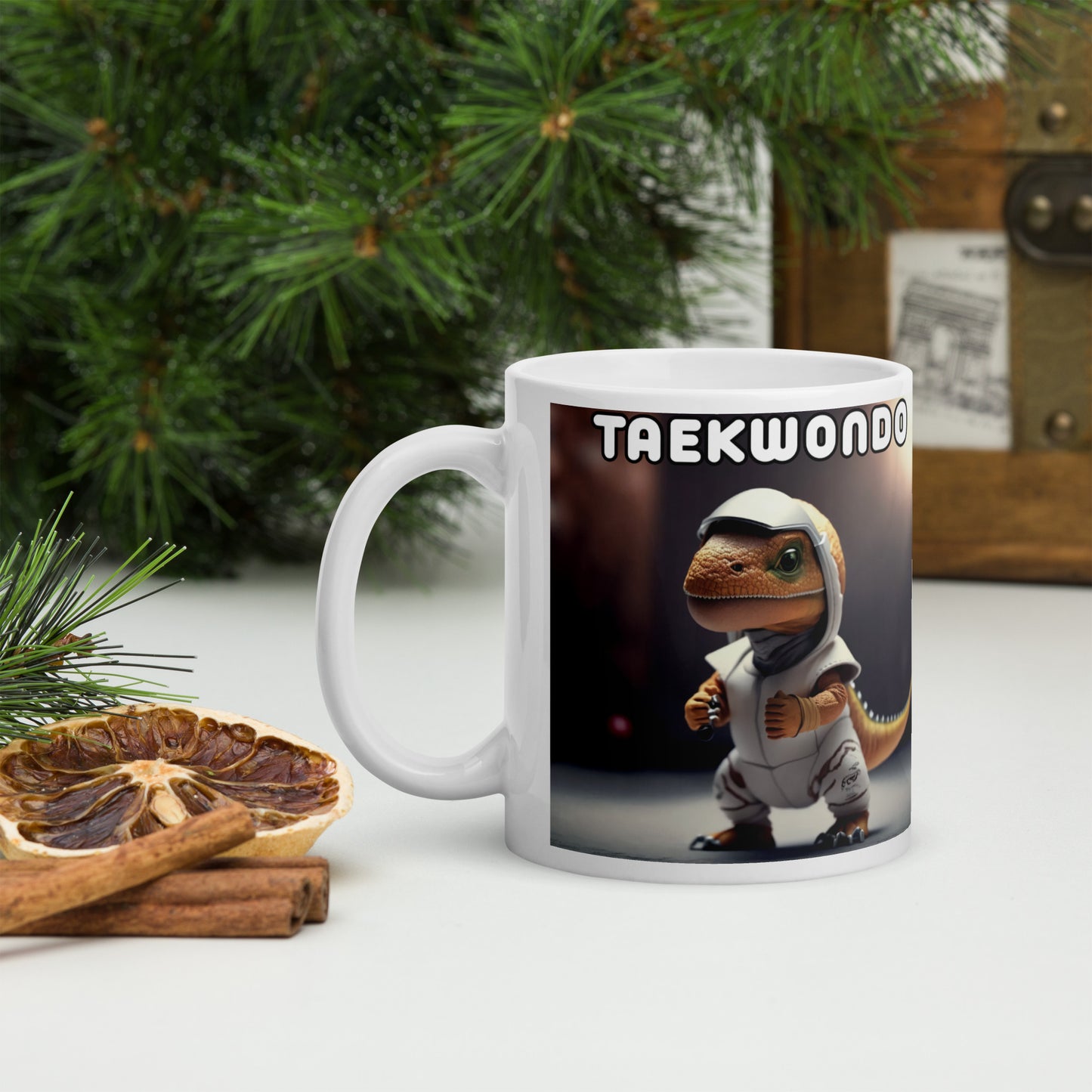 Dino Professions Taekwondo Mug