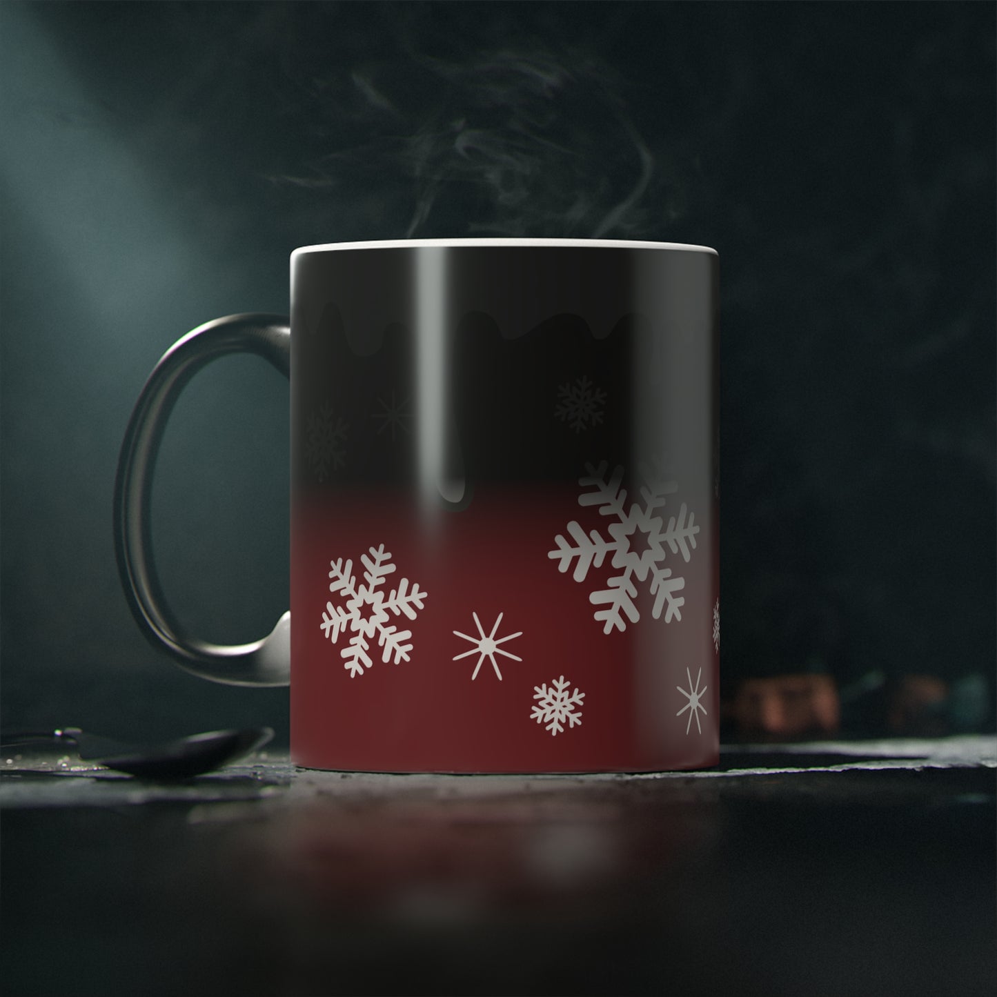 Snowflakes Christmas Mug