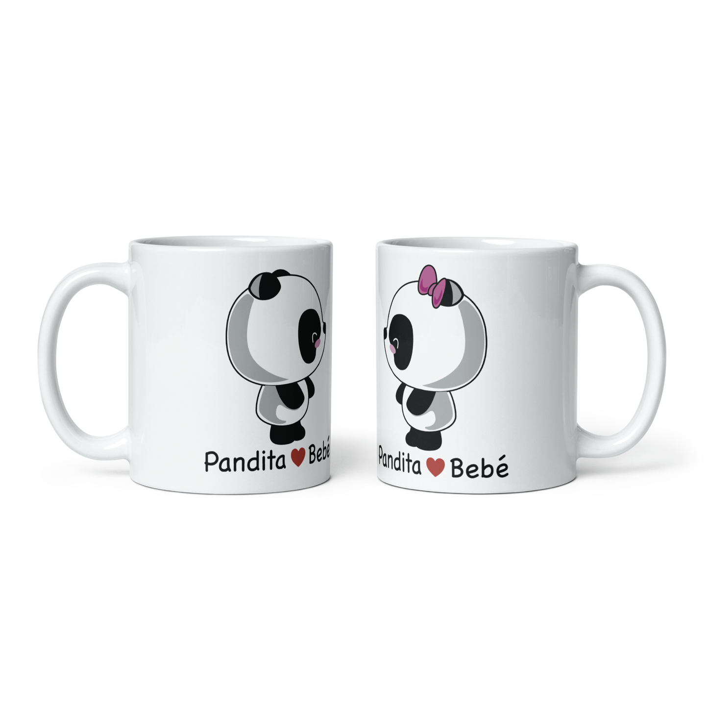 Couple Panda Kit Mugs 