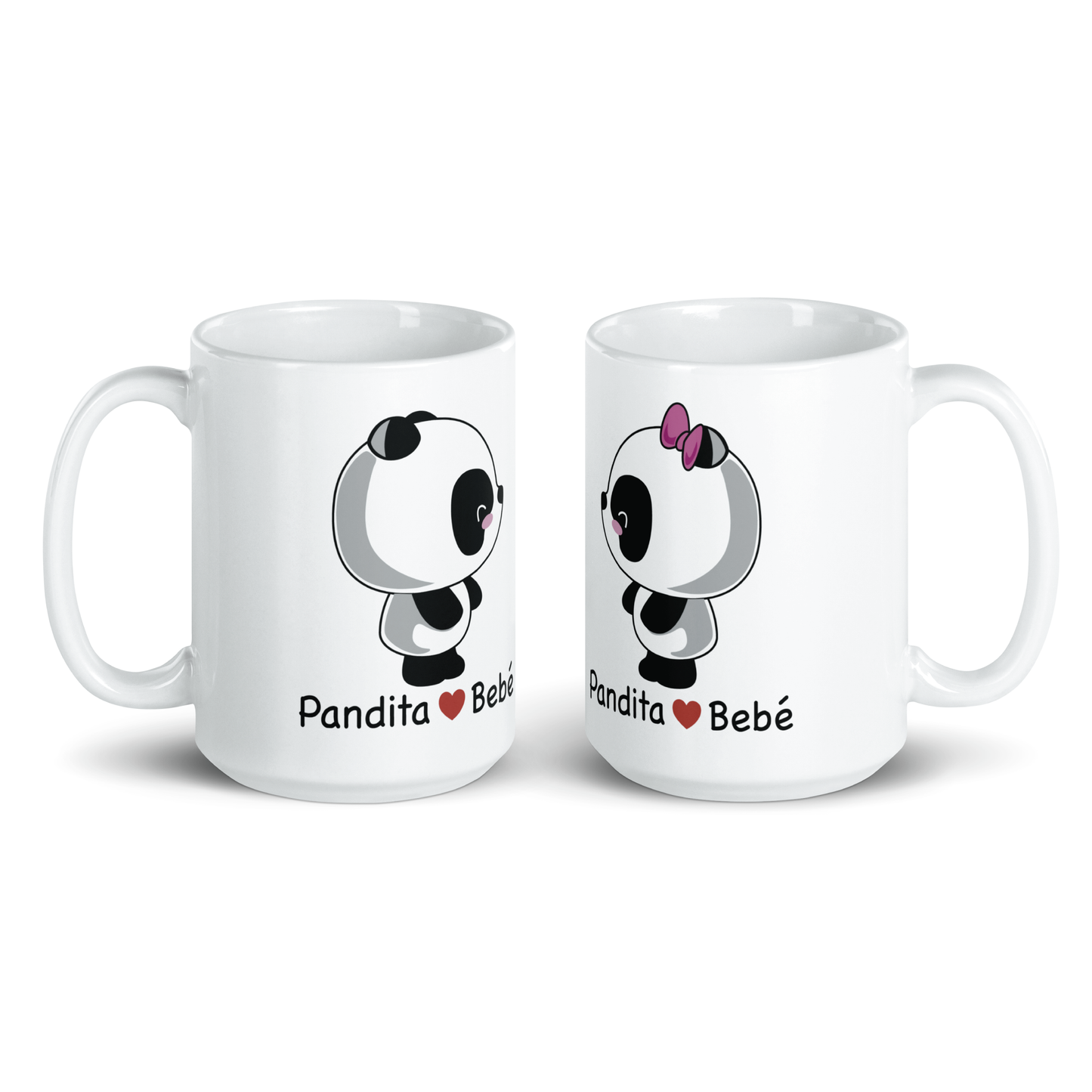 Couple Panda Kit Mugs 