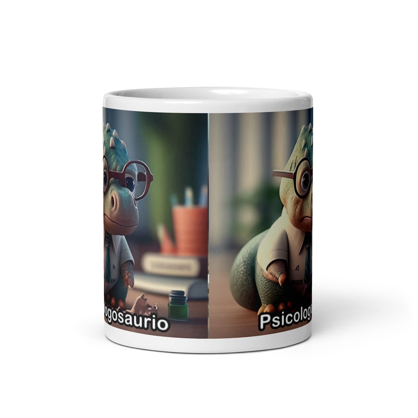 Dino Professions Psychologosaurus Mug