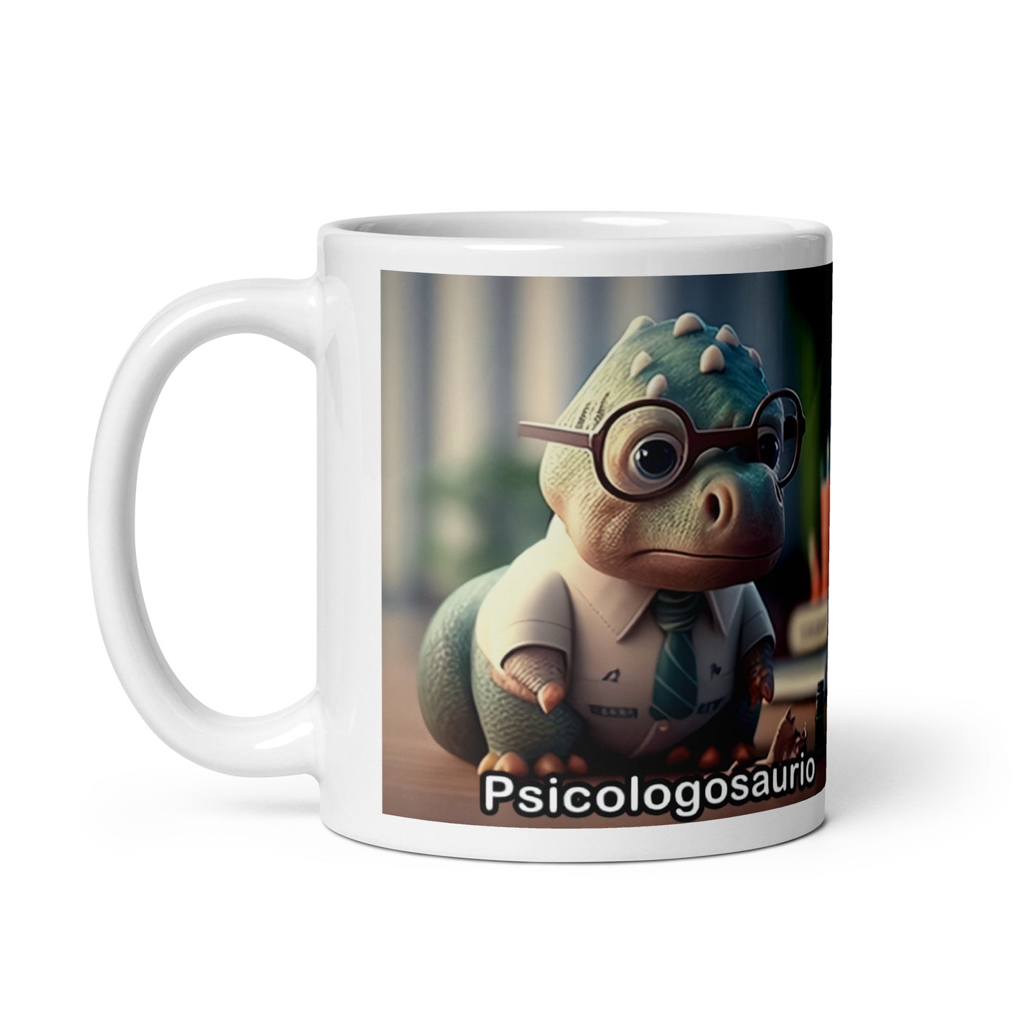 Dino Professions Psychologosaurus Mug