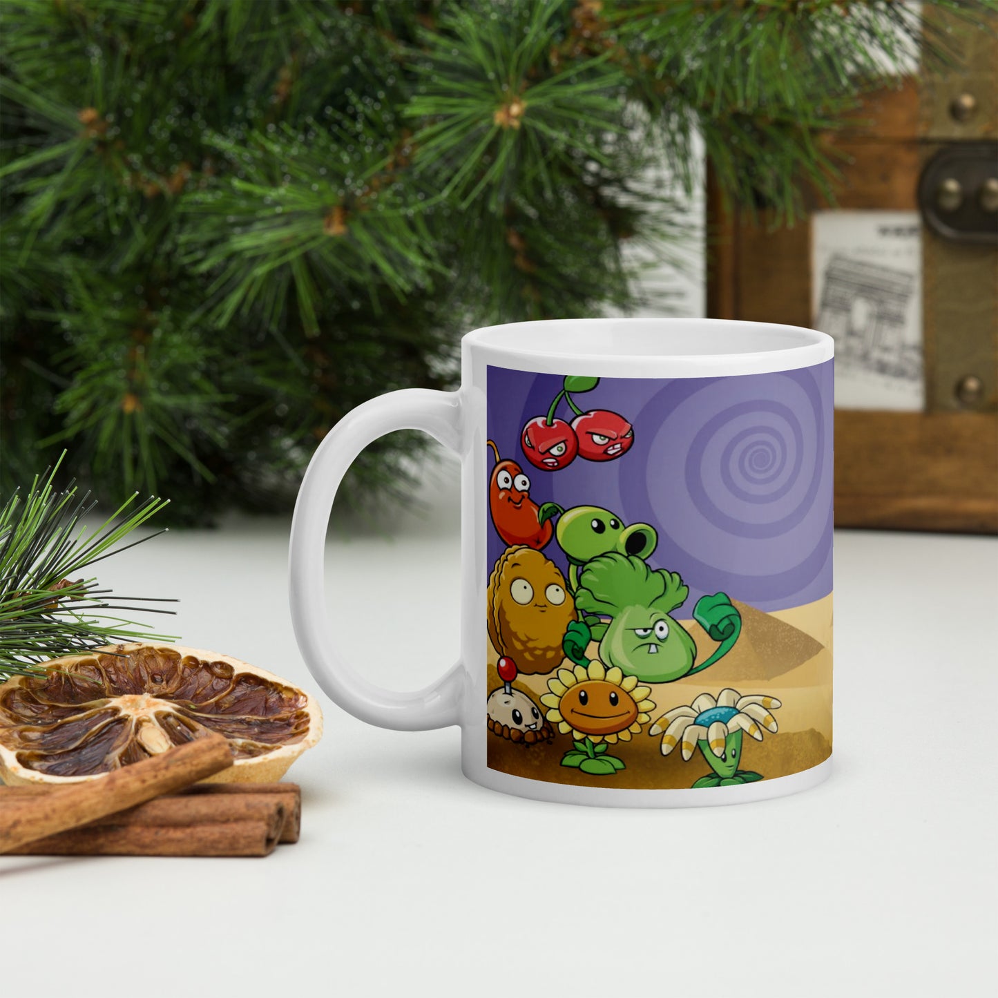 Plants Vs Zombies Video Game mug