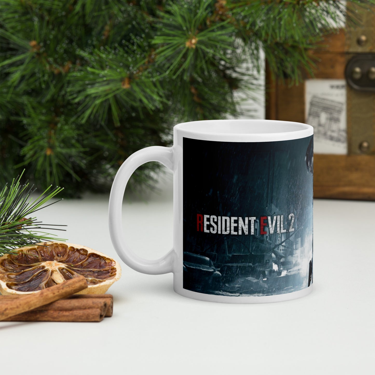 Resident Evil 2 Remake Video Game Mug 