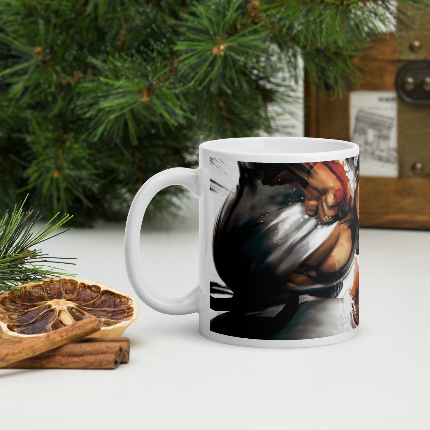 Street Fighter Ryu vs Ken Video Game Mug 