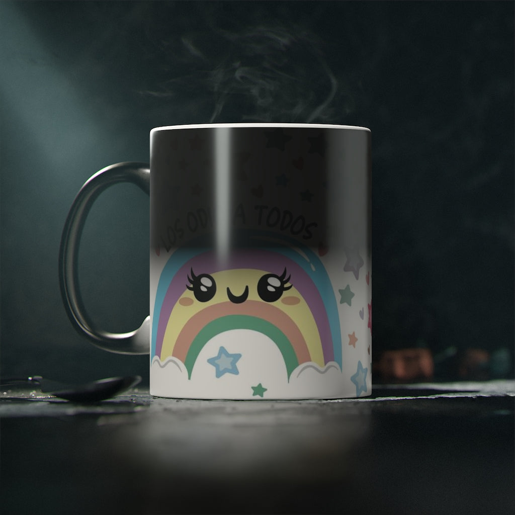 Rainbow I Hate You All Mug