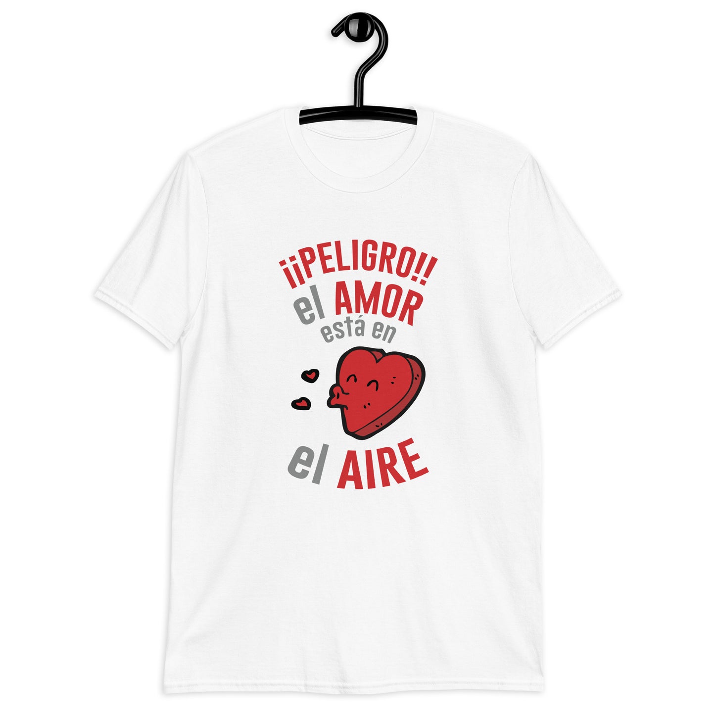 Danger!!! Love is in the air Anti-love T-shirt