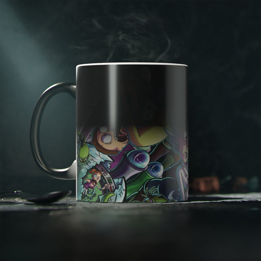 Rick and Morty Cartoon Mug