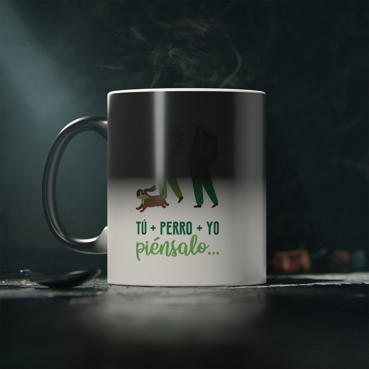 You + Dog + Me Think About It Mug 