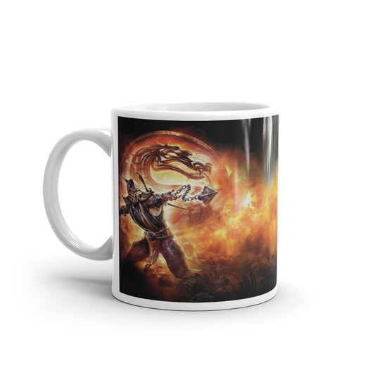 Mortal Kombat 9 Videojuego Taza