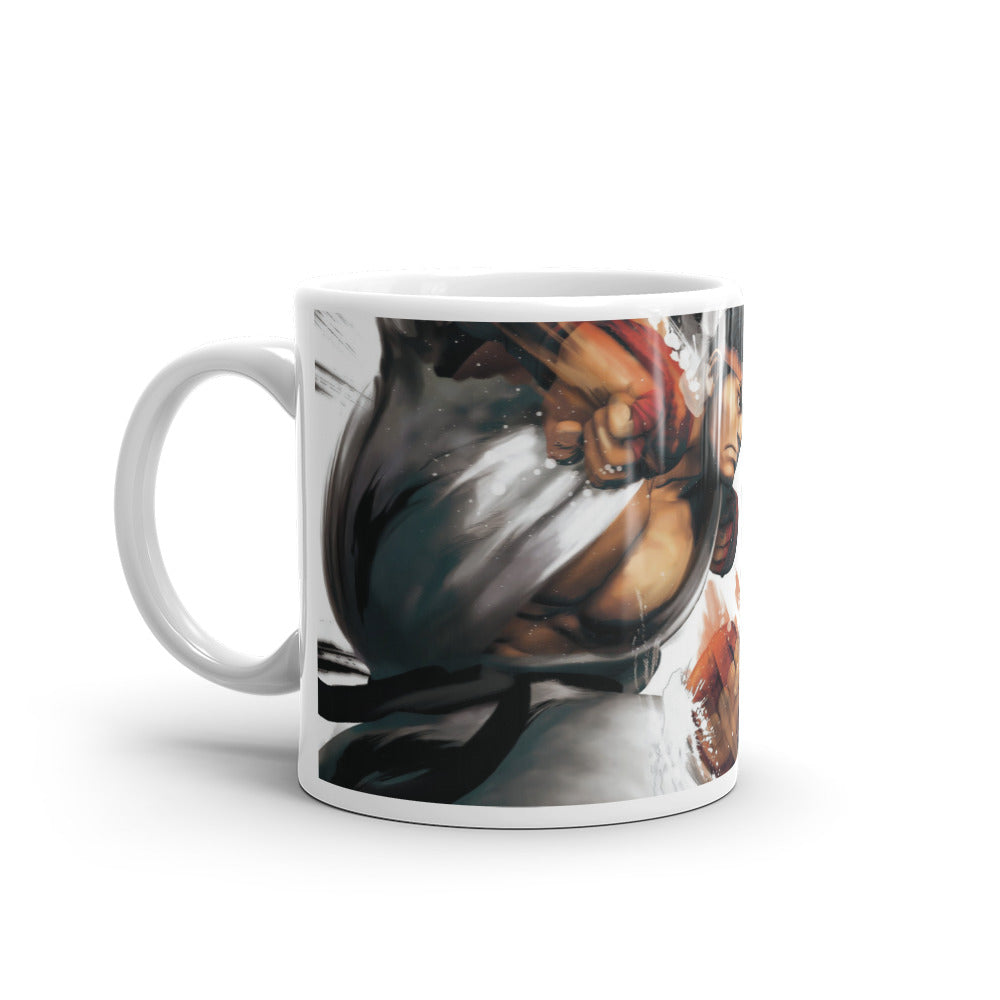 Street Fighter Ryu vs Ken Video Game Mug 