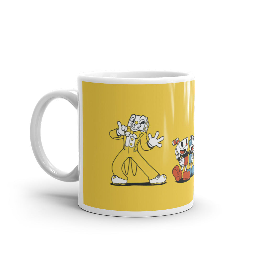 Cuphead Characters Video Game Mug 