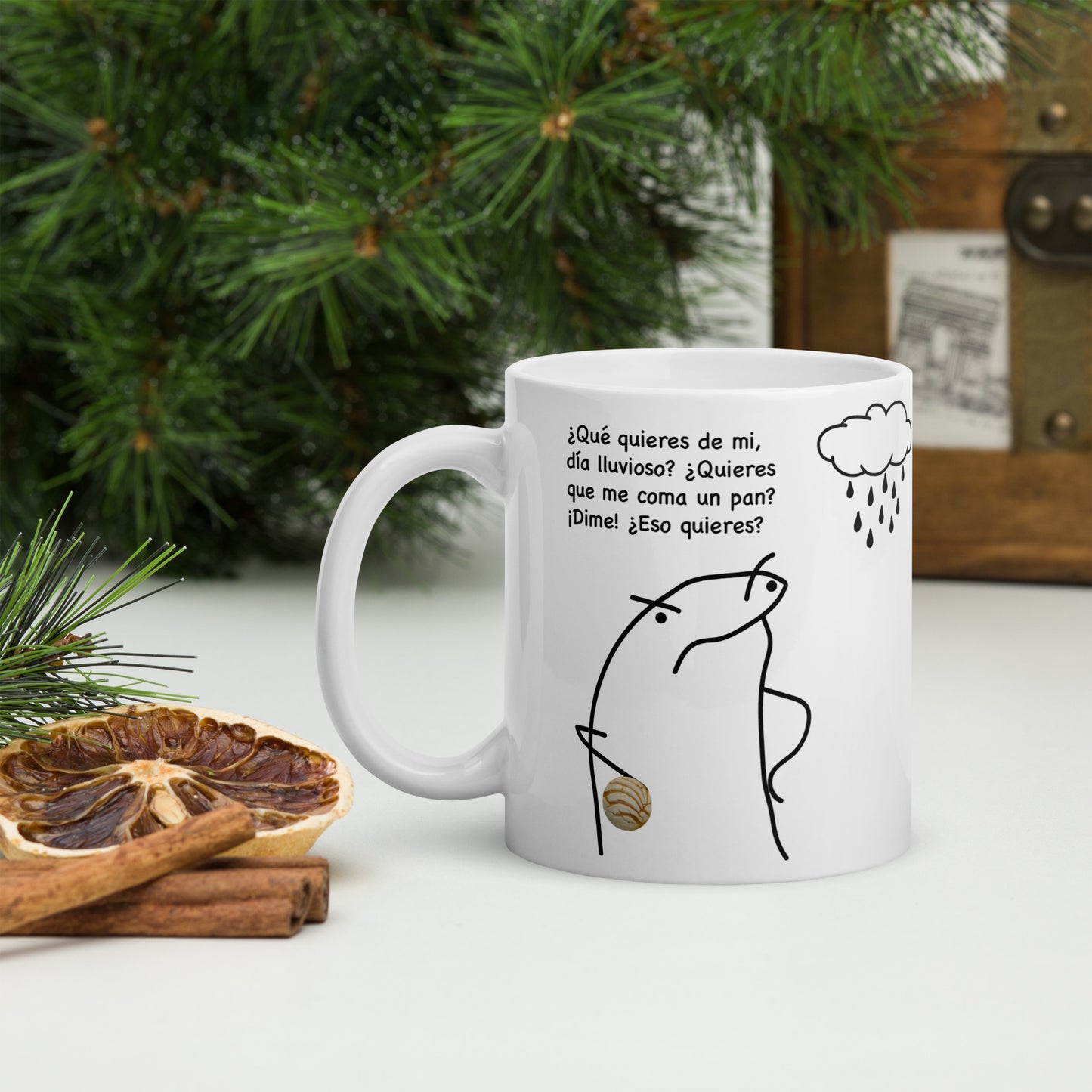 Flork What do you want from my Rainy Day Mug