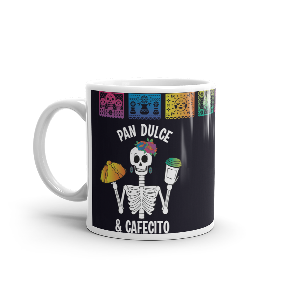 Skull Bread Dulce y Cafecito Mug