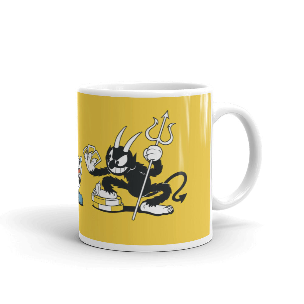 Cuphead Characters Video Game Mug 