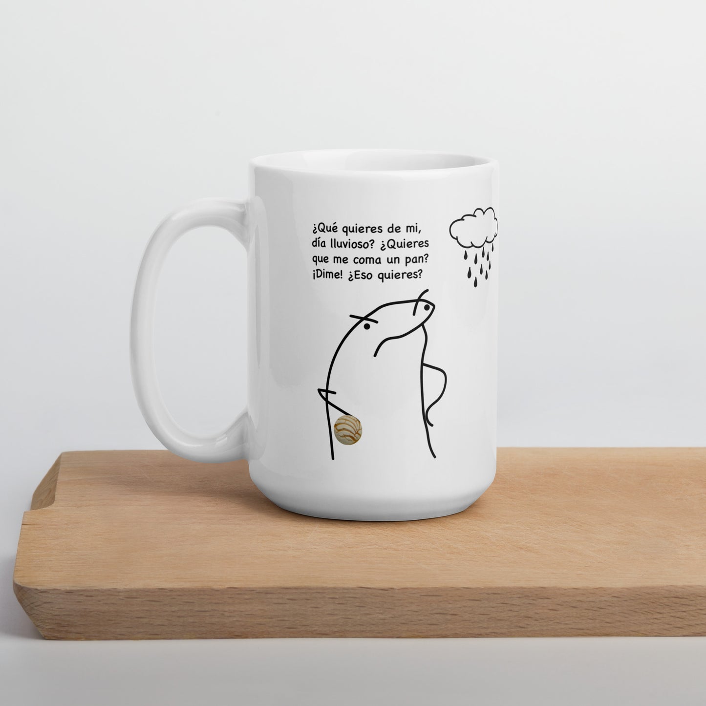 Flork What do you want from my Rainy Day Mug